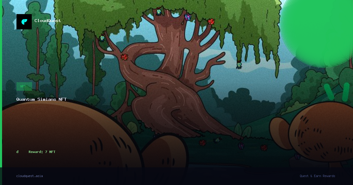 Quantum Simians NFT — CloudQuest